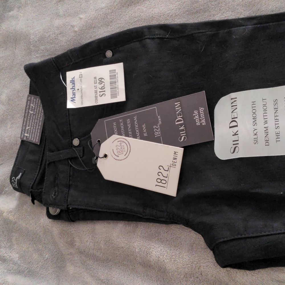 1822 ankle skinny jeans